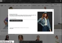 Sites similar to gap.com